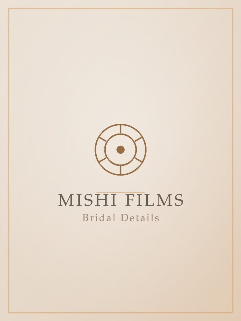 Bridal jewellery and dress details